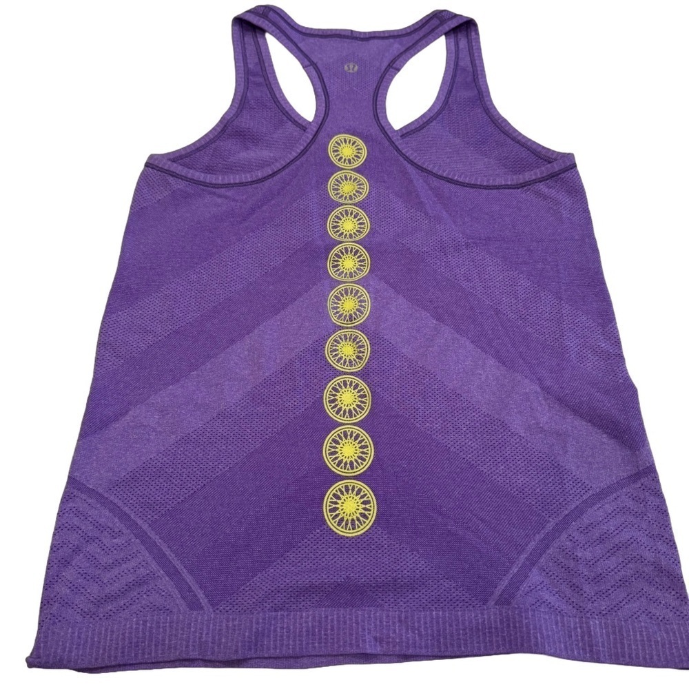 Lululemon Womens Sz 6 Swiftly Tech Purple Racerback Athletic Tank Top